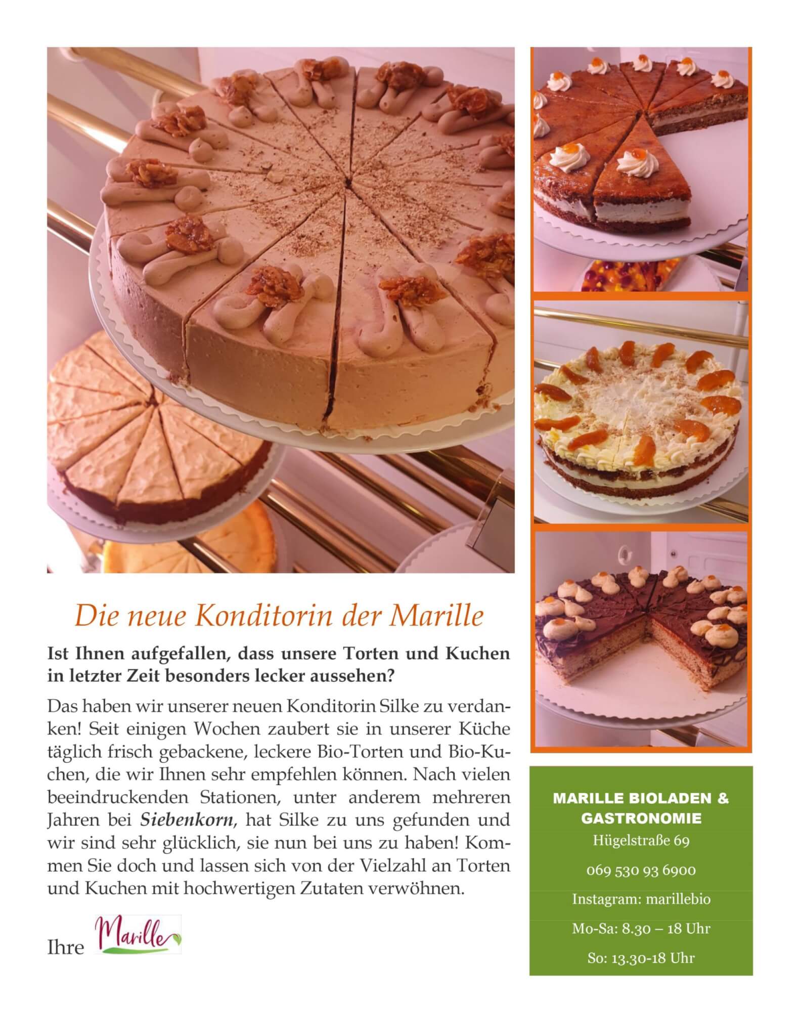 Die neue Konditorin der Marille neue Uhrzeit