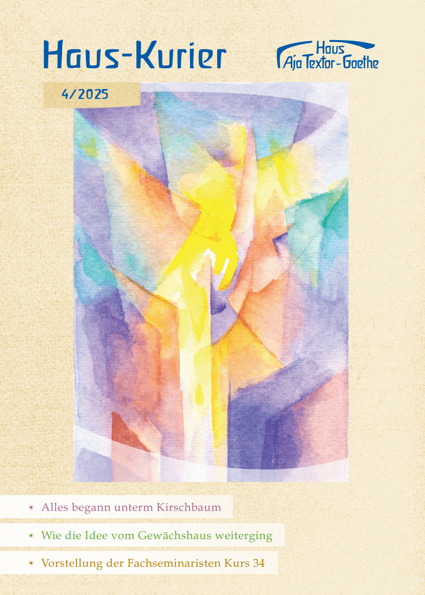 Vorderseite des aktuellen Hauskuriers