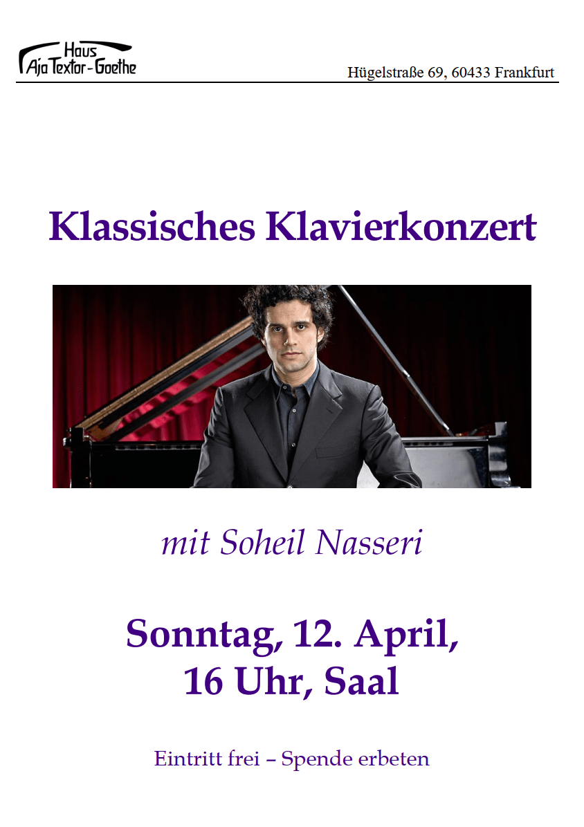 Konzertankündigung